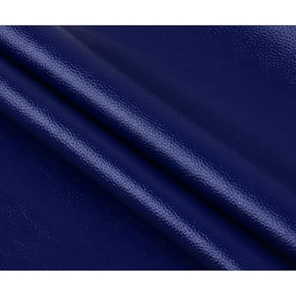 Ramya Faux Leather Sheets Roll 12" X 53"(30cm X 135cm) Upholstery Faux Leather Suitable for Handmade DIY, Earrings, Hair Clips, Sewing Crafts Projects (Royal Blue) - color: Royal Blue