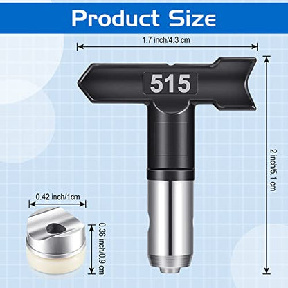 Zhengmy 12 Pcs Spray Tips, 109, 111, 209, 211, 311, 315, 411, 415, 515, 517 - size: 109, 111, 209, 211, 311, 315, 411, 415, 515, 517