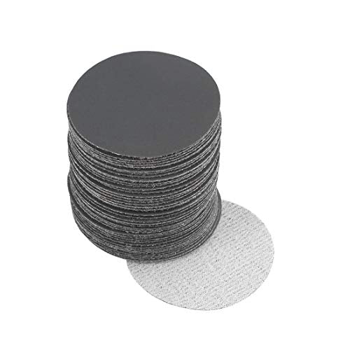 uxcell 2-Inch Hook and Loop Sanding Disc Wet/Dry Silicon Carbide 1500 Grit 50 Pcs - size: 1500 Grit
