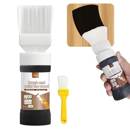 Black Touch-Up Paint Pen for Wood,Furniture,Cabinets,6.35 Oz - color: -Black