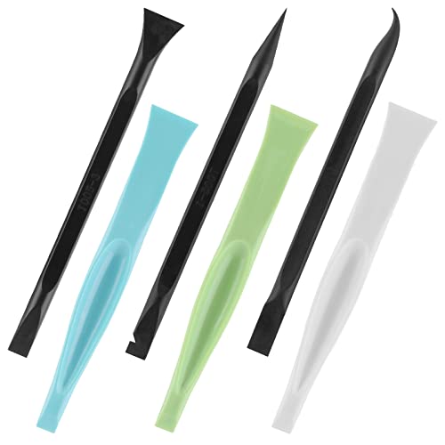 Litoexpe 6 Pieces Non-Scratch Plastic Scraper Tool Set