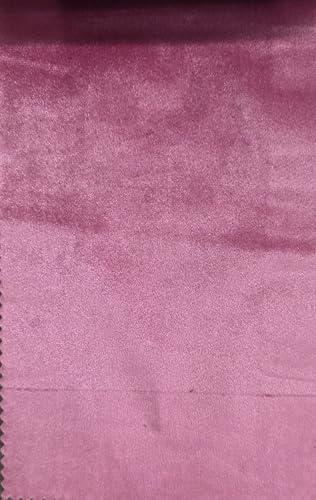 ADFABRIC, Velvet, Medium Weight Upholstery, 59" Wide Luxurious Upholstery Royal Velvet Fabric by The Yard, (Fuschsia) - color: Fuschsia