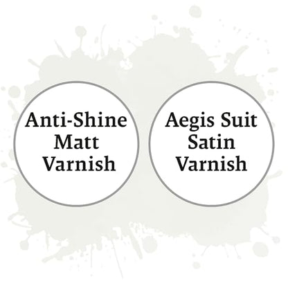 The Army Painter Varnish Duo Pack, 2 x 400 mL - Matt and Satin Protective Spray Sealers for Painted Miniatures and Models