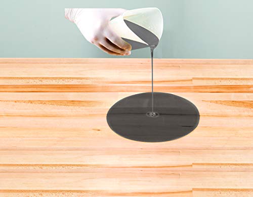 Varathane Super Glaze High Gloss Charcoal Epoxy - color: Charcoal