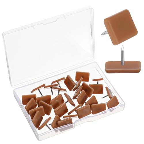 30 Pcs Tack-in Drawer Glides Drawer Slides 17×12mm Tack Glide for Repairing Dressers,Making The Drawers Slide Smoothly and Evenly