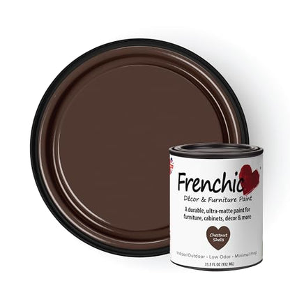 Frenchic Ultra Matte No-Prep Chalk Furniture Paint, Chestnut Shells - color: Chestnut Shells