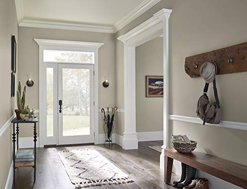 KILZ TRIBUTE Paint & Primer, Interior, Semi-Gloss, Almost Sage, 1 Gallon - color: ALMOST SAGE, size: 128 Fl Oz (Pack of 1), style: Semi-Gloss