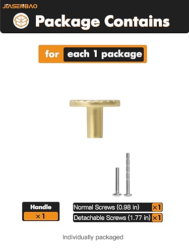 10 Pack Brushed Gold Cabinet Knobs Brass Flat Drawer Pulls Kitchen Cupboard Bathroom Dresser Cabinet Hardware Handles Zinc Alloy - color: Brushed Gold, size: Knob