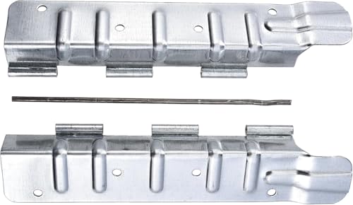 8" Pallet Collar Hinges for Raised Garden Bed Brackets 8 PCS – Heavy Duty Corner Connectors for Stackable Wooden Raised Flower Beds, Storage Boxes Corner Brackets with Removable Pin