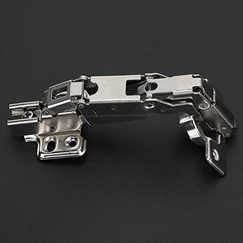 Full Overlay Cabinet Hinges & Stainless Steel Adjustable 3-Pack