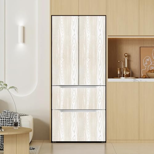White and Gold Wood Contact Paper 17.3"x400" Peel and Stick Wallpaper - color: Natural Wood-White Gold, size: 17.3" x 400"