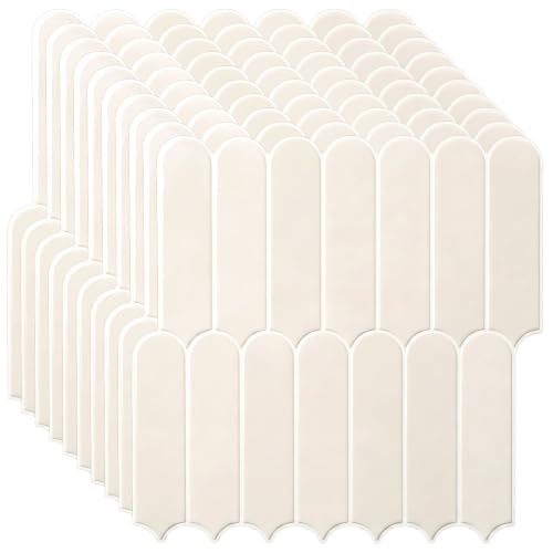 10 Sheets Peel and Stick Backsplash Tile, 12x12in Self Adhesive Wall Tiles