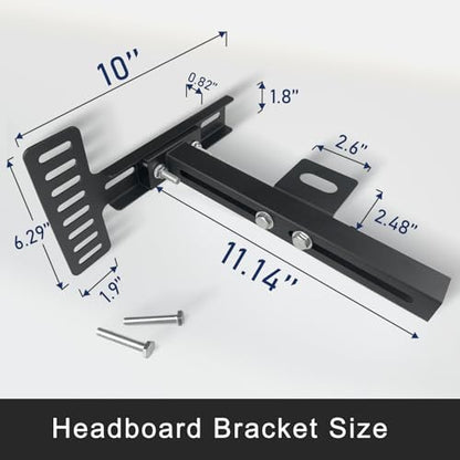 Adjustable Headboard Bracket Kit –2 Pack