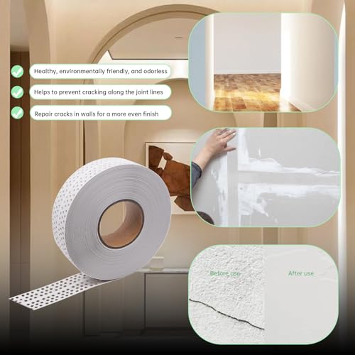 AnRui Self‑Adhesive Drywall Corner Bead, 1.97" x 131.2′, 1‑Pack
