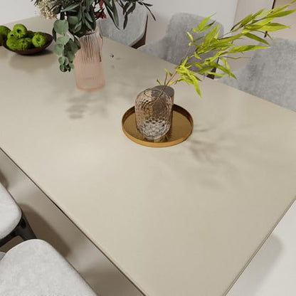 Metallic Beige Peel and Stick Wallpaper Contact Paper for Countertops - color: Beige, size: 15.7" x 118"