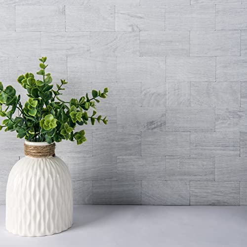 Art3d Peel and Stick Backsplash, Stick on Wall Tile, 10-Pack, White-Washed - color: White-washed