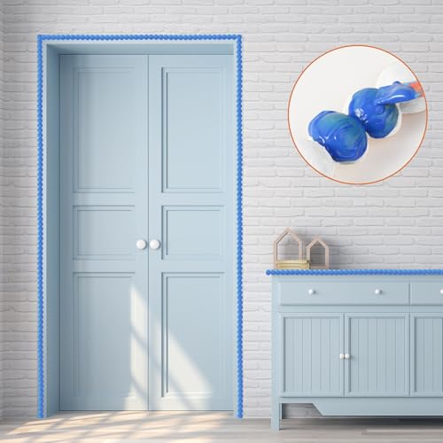 Flexible Molding Trim Peel and Stick-13ft/15mm Bead Mirror Frame Border - color: White