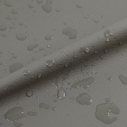 Marine Vinyl Fabric Waterproof Soft Leather Material 55"×108" Gray - color: Grey, size: 55"W x 108"L