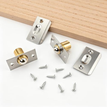 BlingKingdom Adjustable Closet Door Ball Catches Replacement Door Latch