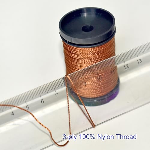 Extra Strong Repair Upholstery Sewing Thread Kit Including 5 Rolls Nylon Thread