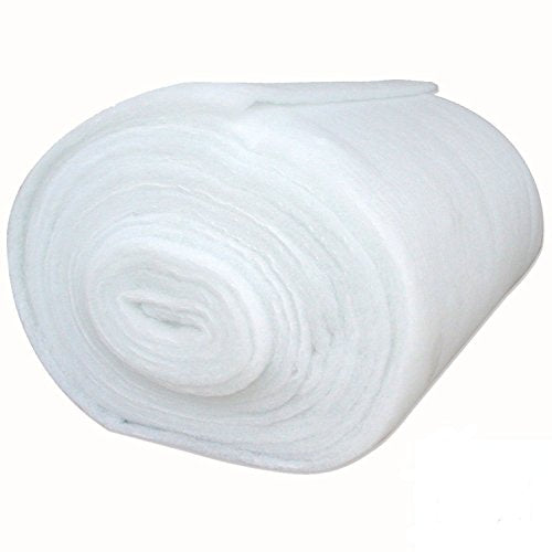 Foamtouch® 15 Yards Bonded Dacron Upholstery Grade Polyester Batting 36 Inch Wide - color: 36 Inches, size: 15 Yards
