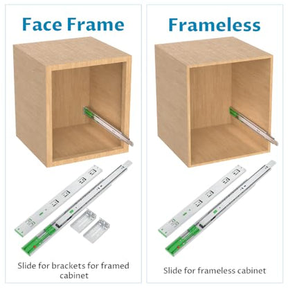 1 Pair Rear Mounting Brackets for Drawer Slide Cabinet for 1.77 inch(45mm) - size: 1.77 inch(45mm)Universal Size