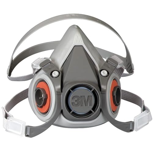 3M 6200 Half Mask for Use With 6000 Series Cartridges, Face Piece
