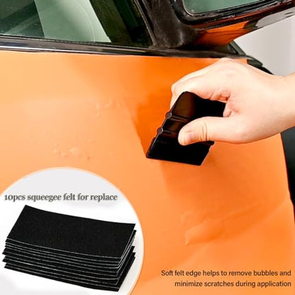 Gomake Vinyl Wrap Tool Kit for Car Wrapping & Window Tinting with Squeegee
