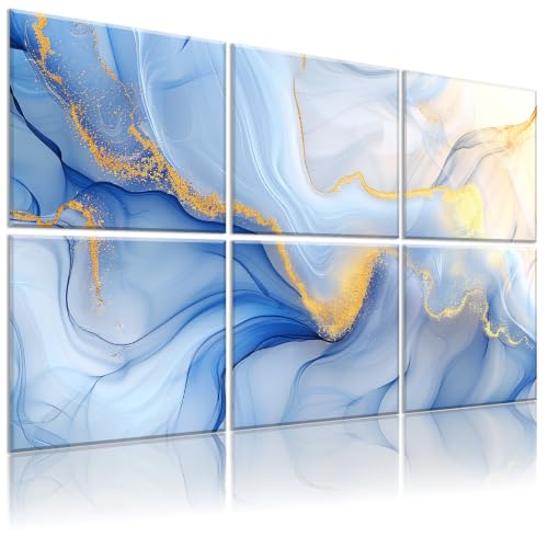 Decorative Acoustic Panels 6 Pack, 72"x48" - Wavy/Quicksand Print - color: Wavy/Quicksand, size: 72 X 48 Inches