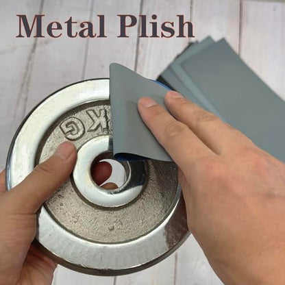 24PCS Ultra-Fine Sand Paper 1000 to 20000 Grit,9 x 3.6 Inch - size: 9 x 3.6 Inch (1000-20000)