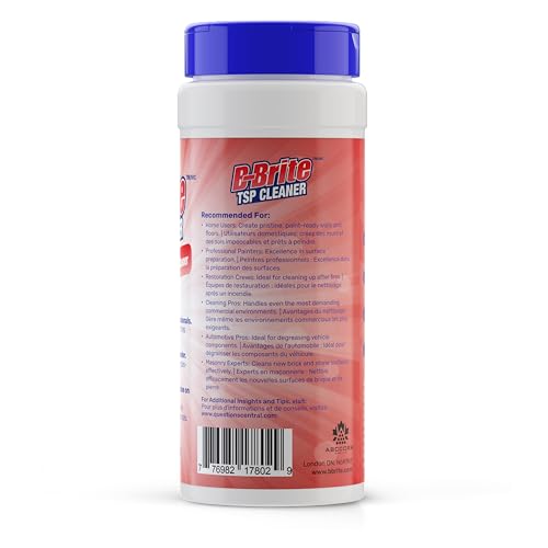 Heavy Duty TSP Cleaner - Wall Cleaner for Painting
