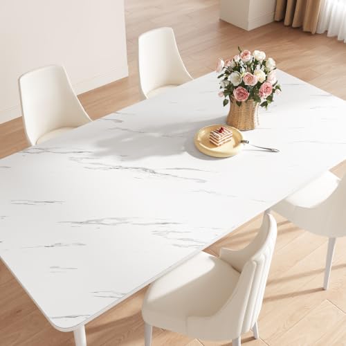 VEELIKE Off-White Marble Contact Paper for Countertops Waterproof Peel and Stick Countertop Wrap 15.7''x118'' Removable Self Adhesive Marble Wallpaper Thick Counter Top Cover for Kitchen Bathroom Desk - size: 15.7" x 118"