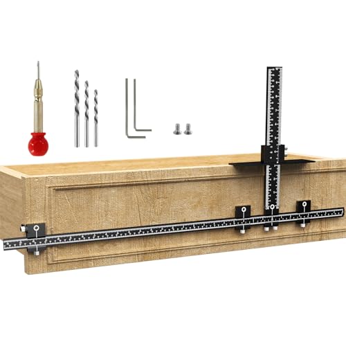 Extended Cabinet Hardware Jig Kit, 32-inch & 16-inch Detachable MAX