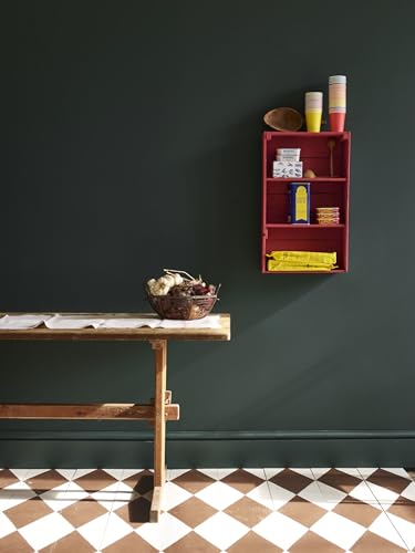 Annie Sloan Wall Paint (Knightsbridge Green, 4 Fl Oz Tester) - color: Knightsbridge Green, size: 4 Fl Oz (Pack of 1)