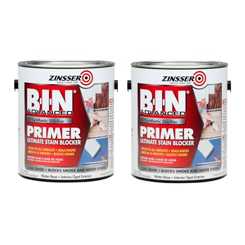 Zinsser Bulls Eye Shellac Finish & Sealer, White, 1 Gallon, 2-Pack - size: 64 Fl Oz (Pack of 2)
