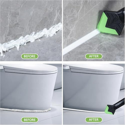 Goopreen 3 in 1 Silicone Caulking Tool Kit, Caulk Remover Tool&Caulk Tool - style: Classic
