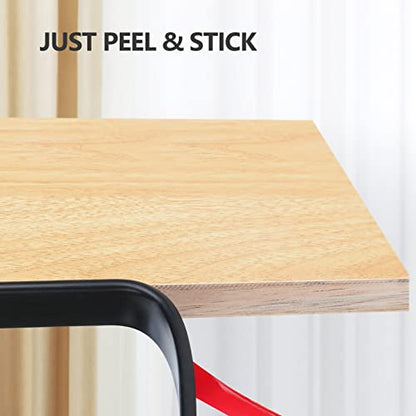 16 ft Flexible Self Adhesive Veneer Edge Banding Peel and Stick Veneer Edge Trim Collapsible Edge Guards (Black, 3/4 inch) - color: Black