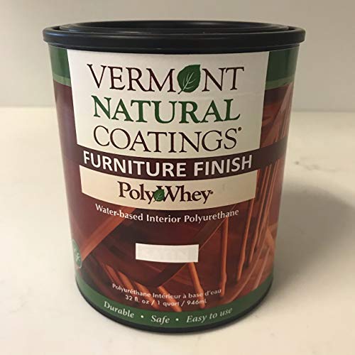 Vermont Natural Coatings PolyWhey Furniture Finish - Satin - Quart