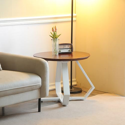 16 Inch Gold Metal Table Legs - Diamond Shape, Industrial Modern Bench & Chair Base, Desk Legs (White) - color: White