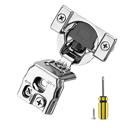 Ravinte 1-1/2 Inch Overlay Soft Close Hinge Kitchen Cabinet Hinges 2 Pack - size: 1-1/2 inch Overlay