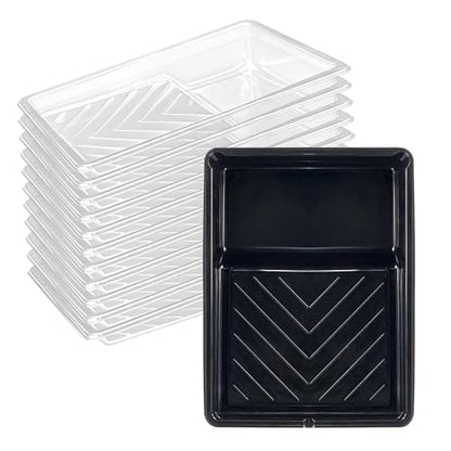 Great Andrew 12 Pack Paint Tray Liners 7Inch, 1 Paint Tray with 11 Liners - size: 12 Pack, 7 Inch