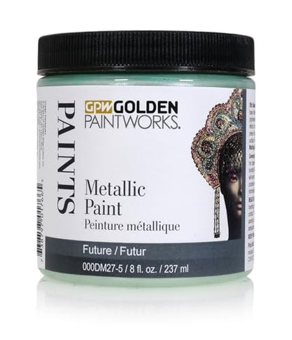 Metallic Paint, 8 oz Jar, Future - color: Future