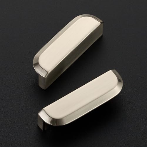 Ravinte Cabinet Pulls Cabinet Handles 2-1/2 Inch Brushed Nickel 10 Pack - color: Brushed Nickel, size: 2-1/2 Inch Hole Center