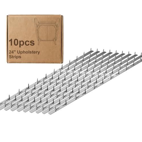 10 Pcs 24" Upholstery Tacks Strips Metal Galvanized Steel