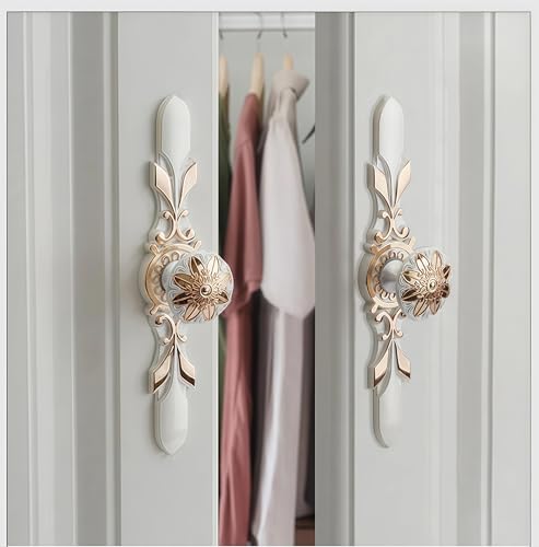 10 Pack 1.16 Inch Two Tone Silver Gold Cabinet Knobs with Backplate - color: Gold Silver Standard