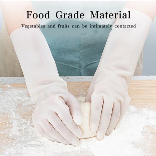Dish gloves，Cleaning Gloves，Durable Non-Slip，Long Service Life，For kitchen Cleaning Pet Care Bathrooms Etc - size: X-Large