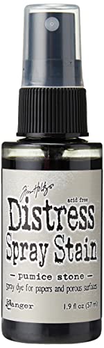 Ranger Tim Holtz Distress Spray Stains Bottles, 1.9-Ounce, Pumice Stone - color: Pumice Stone