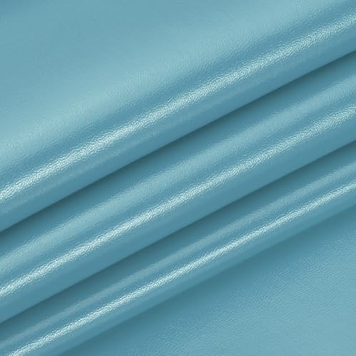 PATIKIL 29x17x0.03 Inch PU Fine Linen Book Cloth, Soft Colored PU Fine Linen Sheets for Book Binding, Repairing, Crafting, Sewing, Blue Grey - color: Blue Grey