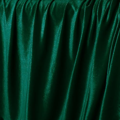 1 Yard Stretch Velvet Fabric, Hunter Green, 60 Inch Wide - color: Hunter Green, size: 1Yard