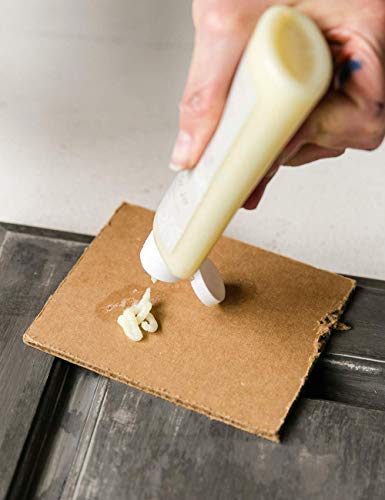 Amy Howard at Home Mind Your Own Beeswax for Vintage and Antique Furniture Restoration | Provides Honey-Hued Distressed Protective Finish and Seal | Fast 20-Minute Drying Time | 8oz Soft Wax Bottle